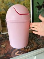 Prullenbak klein licht roze | Gebruikt, Ophalen, Gebruikt, Minder dan 50 cm