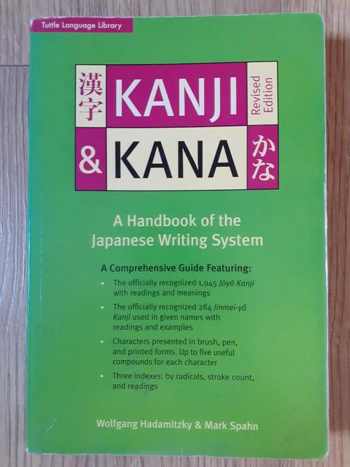 Kanji & Kana - A Handbook of the Japanese Writing System, Boeken, Woordenboeken, Zo goed als nieuw, Engels, Overige uitgevers