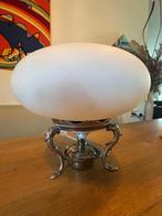 Tafellamp “Warmhouder”, Home,Decoratief,Cool,Retro,Design., Ophalen of Verzenden, Zo goed als nieuw, Glas