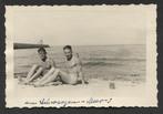 WOII foto: Naakte Duitse soldaten aan het strand bij de zwar, Verzenden, Landmacht, Duitsland, Foto of Poster