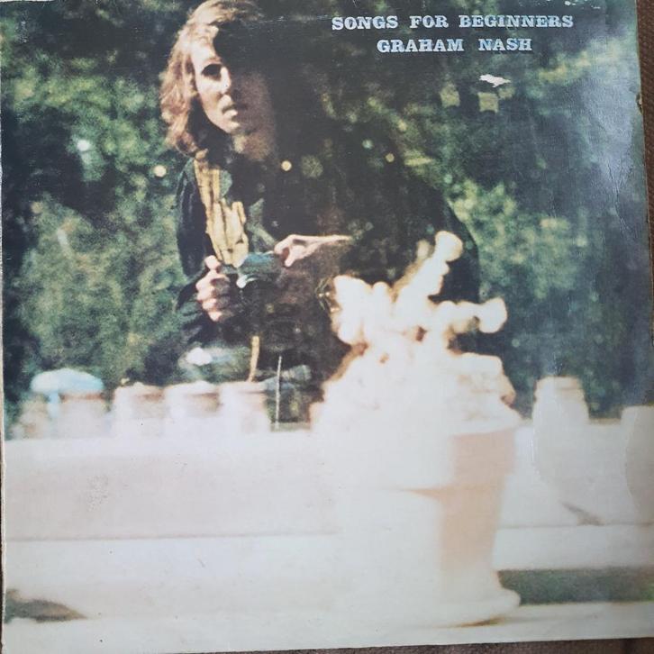 Graham Nash - Songs For Beginners, Cd's en Dvd's, Vinyl | Rock, Gebruikt, Poprock, 12 inch, Ophalen of Verzenden