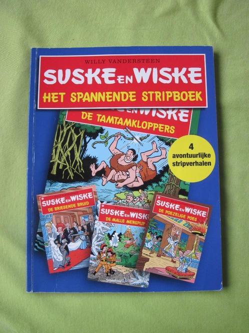 Suske en Wiske Het Spannende Stripboek, 4 verhalen in 1 boek, Boeken, Stripboeken, Zo goed als nieuw, Eén stripboek, Ophalen of Verzenden