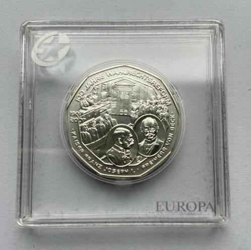 2007 OOSTENRIJK 5 EURO ZILVER KIESRECHT *PP*, Postzegels en Munten, Munten | Europa | Euromunten, Losse munt, 5 euro, Oostenrijk