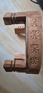 Houten Bij zet tafeltje chakki, Ophalen, Gebruikt, Bruin, Landelijk