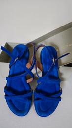 Billi Bi Blauwe Suède Sandalen Maat 38, Blauw, Zo goed als nieuw, Billi Bi, Sandalen of Muiltjes