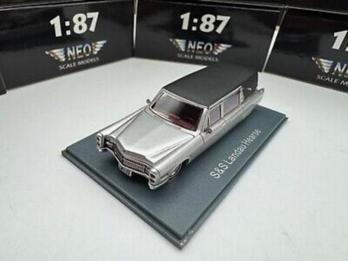 Cadillac S&S Landau Hearse, Hobby en Vrije tijd, Modelauto's | 1:87, Zo goed als nieuw, Auto, Overige merken, Ophalen of Verzenden