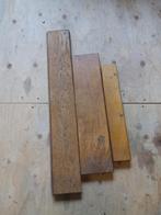 Eiken vloerdelen, Doe-het-zelf en Verbouw, Ophalen, Gebruikt, Vloerdelen of -planken, 10 m² of meer