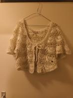 Hesje wit 'veertjes' en glittereffect DIDI/ ZGAN, Kleding | Dames, Kerstmis of Sinterklaas, Maat 46/48 (XL) of groter, Didi, Ophalen of Verzenden