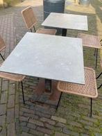 Terrastafelblad + poot laag, Ophalen, Gebruikt, Rechthoekig, Overige materialen