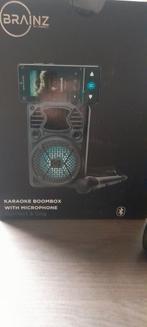 Karaoke boombox, Audio, Tv en Foto, Karaoke-apparatuur, Ophalen of Verzenden, Zo goed als nieuw