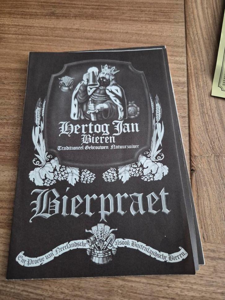 Hertog Jan verzameling: folders, ansichtkaart, poster, Verzamelen, Biermerken, Ophalen of Verzenden