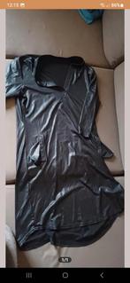 Zomer jurk  wetlook Mt M, Maat 38/40 (M), Overige typen, Zwart, Ophalen of Verzenden