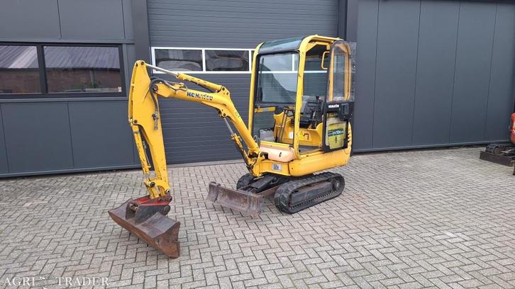 Minigraver Komatsu PC15, Zakelijke goederen, Machines en Bouw | Kranen en Graafmachines, Graafmachine