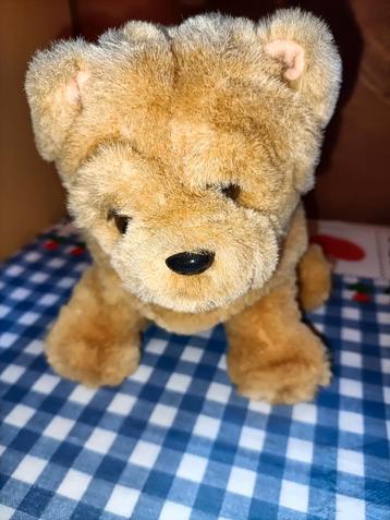 Sharpei hond knuffel rimpel hond Dinotoys 21 cm beschikbaar voor biedingen