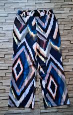 &CO WOMAN - gave kleurrijke broek, 46/48, Kleding | Dames, Overige kleuren, Verzenden, &Co Woman, Zo goed als nieuw