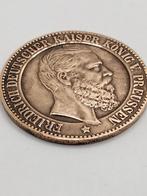 Duitse penning Friedrich en Wilhelm 2 brons, Verzenden, Brons, Buitenland