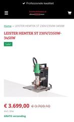 Leister hemtek st hetelucht zoommachine automatisch, Ophalen, Zo goed als nieuw