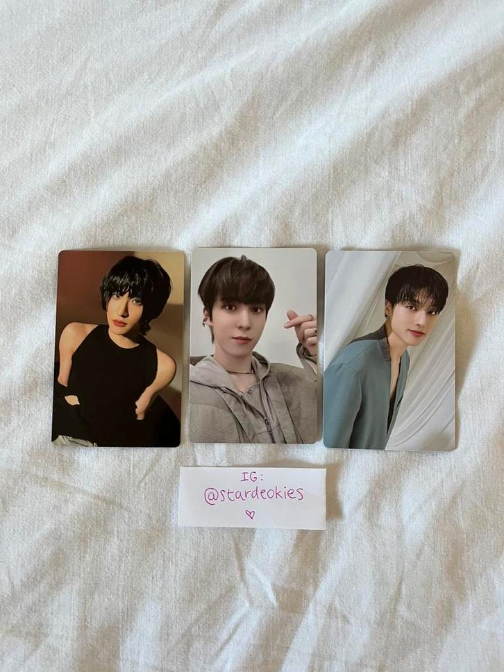 WTT Ateez Golden Hour part 1 photocards, Verzamelen, Muziek, Artiesten en Beroemdheden, Zo goed als nieuw, Foto of Kaart, Verzenden
