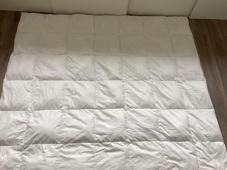 Dekbed 230 x 210, Huis en Inrichting, Slaapkamer | Beddengoed, Deken of Dekbed, Tweepersoons, Wit, Ophalen of Verzenden