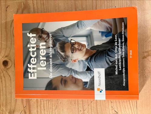 Sebo Ebbens - Effectief leren, Boeken, Wetenschap, Zo goed als nieuw, Sociale wetenschap, Ophalen of Verzenden