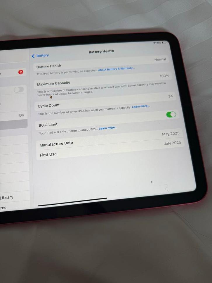 Apple iPad (roze) in topconditie!, Computers en Software, Apple iPads, Zo goed als nieuw, Apple iPad, Wi-Fi, 8 inch, 64 GB, Rose Goud