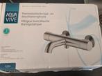 aquavive Cato thermostatische bad en douche mengkraan, Doe-het-zelf en Verbouw, Ophalen, Nieuw, Rvs, Bad