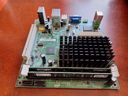 Intel D410PT (with integrated Atom 1x 1.66Ghz CPU) [FANLESS], Computers en Software, Vintage Computers, Ophalen of Verzenden
