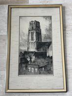 Schilderij Laurustoren Rotterdam, Ophalen of Verzenden