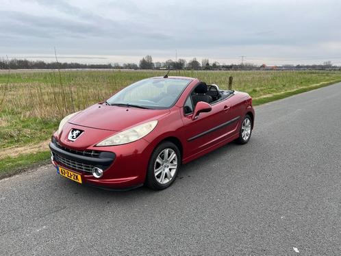 Peugeot 207 1.6 16V CC 2007 Rood 120pk, Auto's, Peugeot, Particulier, ABS, Airbags, Airconditioning, Alarm, Centrale vergrendeling