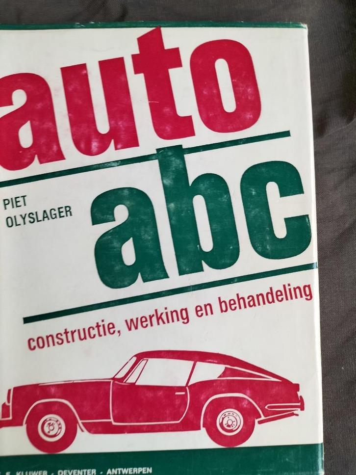 Piet Olyslager - Auto-ABC / constructie werking behandeling, Auto diversen, Handleidingen en Instructieboekjes, Ophalen of Verzenden