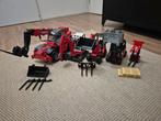 Bruder 02129 Manitou MRT 2150 verreiker met extra voertuigen, Ophalen, Zo goed als nieuw
