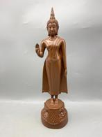 Grote Brons Pang Ham Yati Buddha beeld 36,5 cm hoog, Ophalen of Verzenden, Zo goed als nieuw