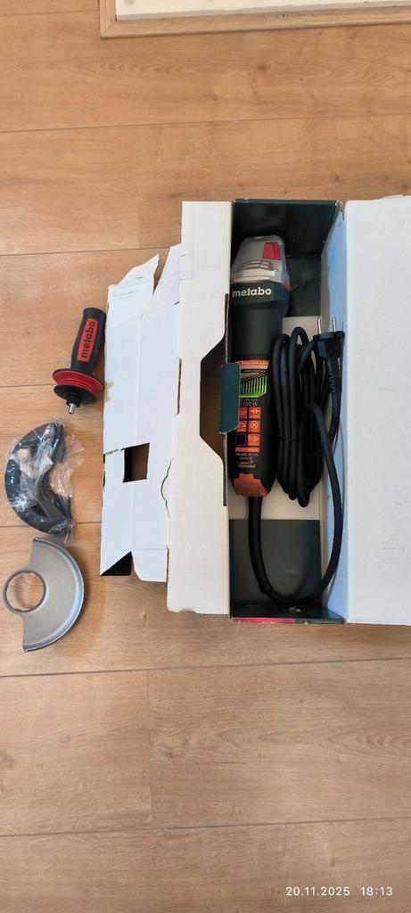 Metabo WEVBA 20-125 Quick BL – Nieuwe Haakse Slijper 125 mm, Doe-het-zelf en Verbouw, Gereedschap | Slijpmachines, Nieuw, Haakse handslijpmachine