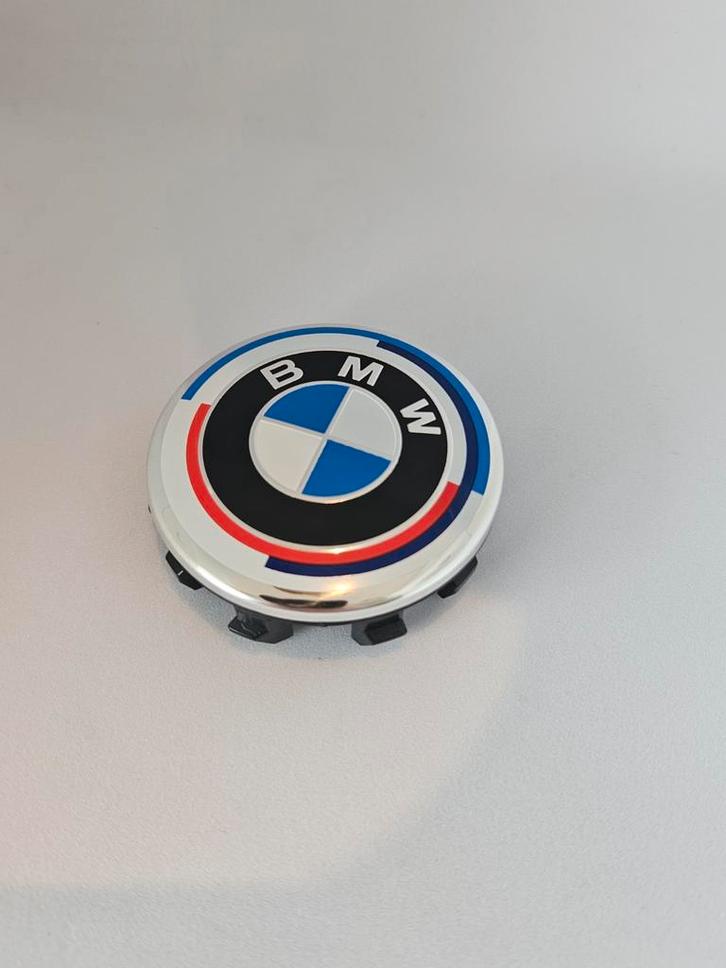 BMW Naafdoppen 56mm - 50 Jahre Editie, Auto diversen, Wieldoppen, Nieuw, Ophalen of Verzenden