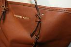 Michael Kors shopper gouden hardware merk en hanger IGST, Verzenden, Gebruikt, Bruin, Shopper