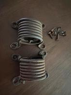 Oude schommelstoel veren met schroeven, Doe-het-zelf en Verbouw, Hang- en Sluitwerk, Ophalen of Verzenden, Gebruikt, IJzer, Overige typen