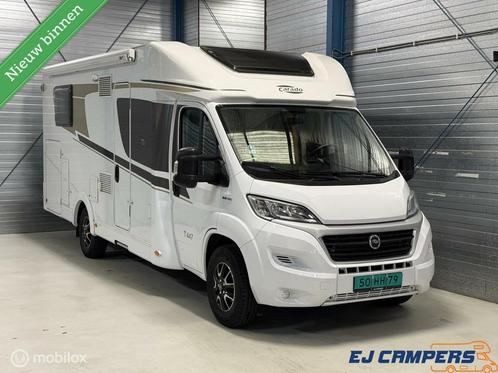 Carado T447/T68 / FIAT / Enkele bedden + Hefbed!, Caravans en Kamperen, Campers, Bedrijf, tot en met 5, Half-integraal, Carado