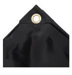Zeildoek 650 g/m² 6x8 m Zwart, Info@bargains-by-dj.nl, Nieuw, Ophalen of Verzenden, 15 m² of meer