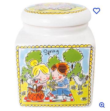 Blond Amsterdam Snoeppot - Even Bijkletsen beschikbaar voor biedingen