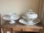 Antieke onderdelen servies, terrine, taartschaal, Antiek en Kunst, Antiek | Servies los, Ophalen