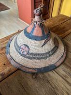 Afrikaanse hoed, Huis en Inrichting, Woonaccessoires | Overige, Ophalen of Verzenden, Zo goed als nieuw