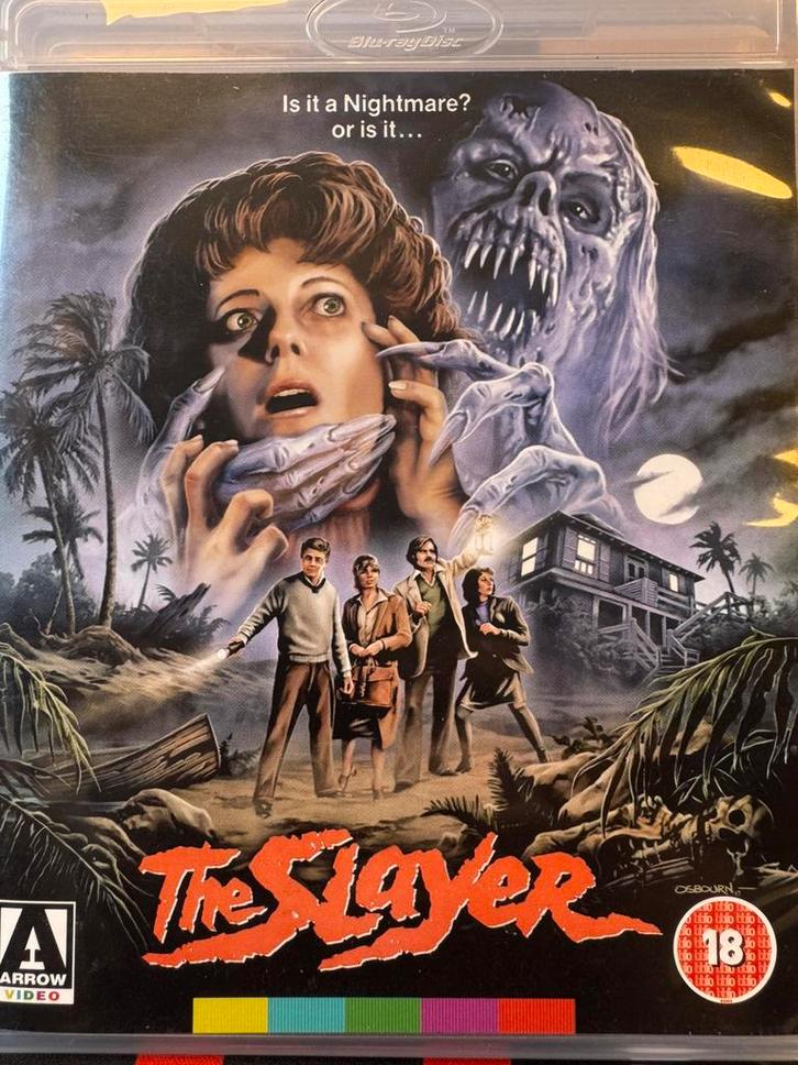 The Slayer Blu-Ray Arrow Video Horror, Cd's en Dvd's, Dvd's | Horror, Zo goed als nieuw, Slasher, Vanaf 16 jaar, Ophalen of Verzenden