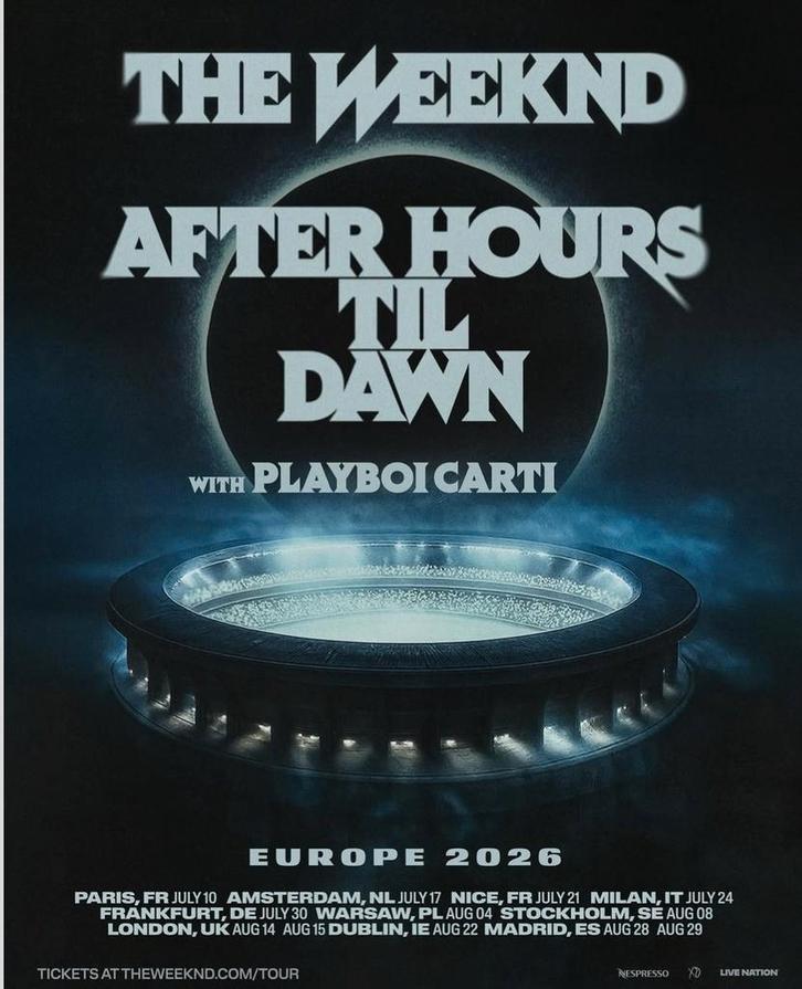 2x zitplekken The Weeknd | 18-07-2026 | Johan Cruijff  ArenA, Tickets en Kaartjes, Concerten | Pop, Twee personen, Juli