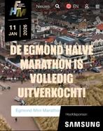 Startbewijs Halve Marathon Egmond, Tickets en Kaartjes, Eén persoon