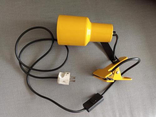 Gele knijp spot Philips, Huis en Inrichting, Lampen | Wandlampen, Gebruikt, Metaal, Ophalen of Verzenden
