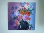 Kunstkaart Ad van Bokhoven bloemen in vaas, Verzenden, 1980 tot heden, Overige thema's