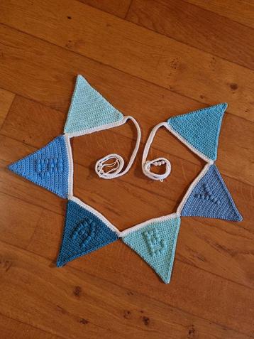 Vlaggenlijntje 'Baby' blauw beschikbaar voor biedingen