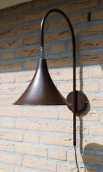 Hala Zeist wandlamp met trompet kap , jaren 70, Huis en Inrichting, Lampen | Wandlampen, Gebruikt, Vintage, Ophalen of Verzenden