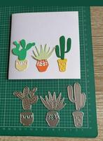 Snijmallen cactussen in een potje, Hobby en Vrije tijd, Verzenden, Nieuw, Overige thema's, Pons of Mal