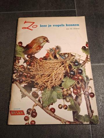 Plaatjesboek - Zo leer je vogels kennen (1960) beschikbaar voor biedingen